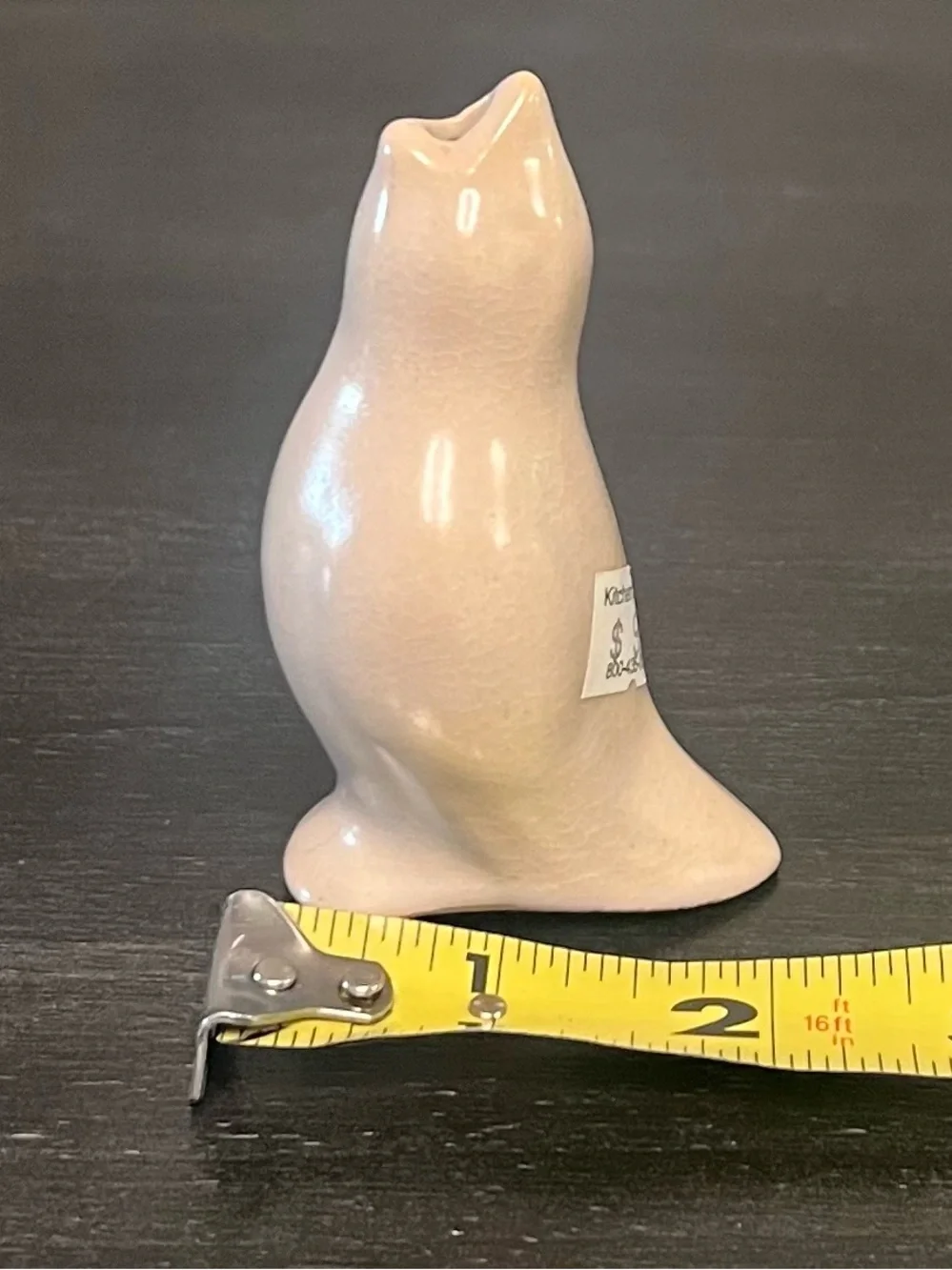 VTG Cream Ceramic Pie Bird Vent Funnel Kitchenalia W/ Original Insert 3.25”